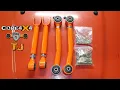 Installing Core4x4 Tier 1 Front Adjustable Control Arms on my TJ Wrangler