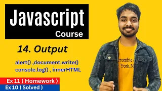 Output In Javascript Javascript Tutorial In Hindi