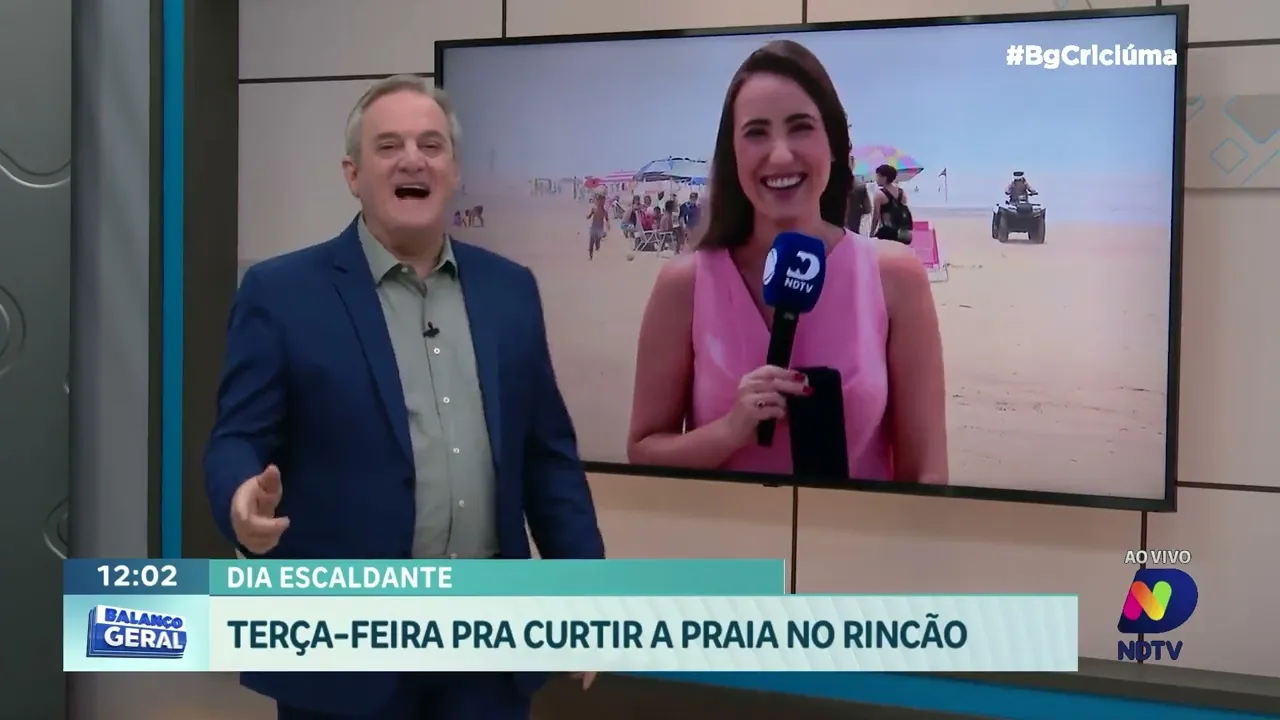 Relaxe e aproveite: os encantos da praia do Balneário Rincão no em um dia de calor