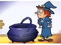 Download Lagu Fugindo da Bruxa - Desenho infantil com Bruxa