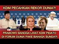 Lagu KDM PECAHKAN REKOR DUNIA! PRABOWO BANGGA LIHAT INI? BULE CANTIK FOKUS DENGARKAN PIDATO KDM BHS SUNDA