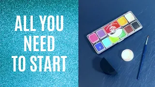 How To Face Paint For Complete Beginners Part 1 - Supplies