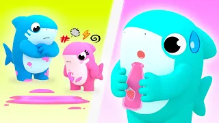 We Learn From Our Mistakes Baby Sharks Learn Good Manners Shark Academy Songs For Kids  We Learn From Our Mistakes Baby Sharks Learn Good Manners Shark Academy Songs For Kids