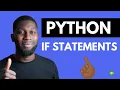 Python If Statements Python Tutorial