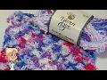 YARN SWATCH TIME - Yarn Bee Scrub-ology Cotton