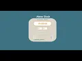 Create an alarm clock Use ONLY vanilla javascript