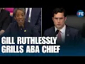 Brandon Gill Puts ABA Prez on the Spot Over Race-Based Admissions This Is Embarrassing For You