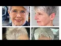 Inspired Gray Pixie Haircuts for Older Womans Over 50
