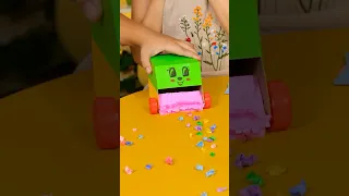 Making a Cute Cleaning Gadget from Cardboard