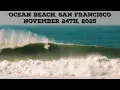 SURFERS score clean waves at OCEAN BEACH SF