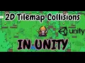 Easy 2D Tilemap Collisions Unity 2020 Tutorial