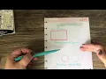 Goal Setting Worksheet Using Happy Planner Filler Paper and Ideas from Clutterbug