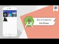 How to Implement File Picker in Android Studio FilePicker Android Coding