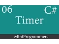C WindowsForm App Beginner to Advanced - Timer 06