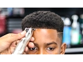 HAIRCUT TUTORIAL SHADOW FADE CURL SPONGE WITH SIDE PART