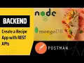 Master Backend Development Build a Recipe App with Node js MongoDB JWT