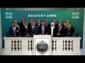 Lagu Bausch + Lomb (NYSE: BLCO) Rings The Closing Bell®