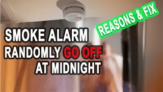 Smoke Alarms Going OFF For No Reason Hard Wired - Reason and Fix
