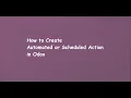 How to Create Automated or Scheduled Action in Odoo Learn OpenERP Odoo