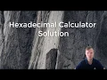 Ex4 C Programming - Hexadecimal Calculator Solution EV1 memo