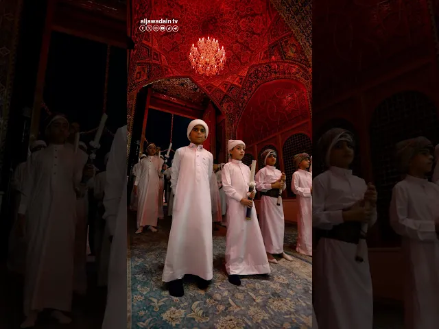طفل الحسن يرتدي حُلم السيوف… ويخطو نحو الخلود الأبدي