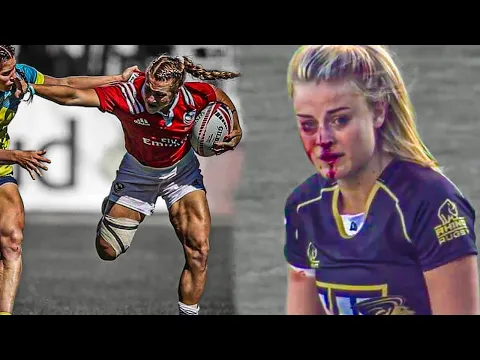 Download MP3 THE VICIOUS SIDE Of Women's Rugby | Watch These Ladies Dish Out Some BIG HITS & MONSTER TACKLES