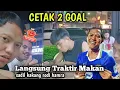 USAI CETAK DUA GOAL ADAM ALIS LANGSUNG TRAKTIR MAKAN