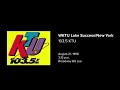 Lagu WKTU/New York (103-5 KTU) - August 21, 1996 (3:15 p.m.)