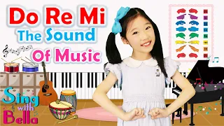 Do Re Mi from The Sound of Music with Solfege Hand Signs and - Music Notes Sing with Bella