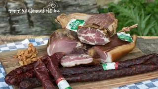 Szalonna és kolbász hagyományosan - képekben