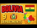 Bolivia Map Explained 9 Departments of Bolivia