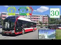 DPMB linka 30 - parciální trolejbus Soběšice - Bystrc