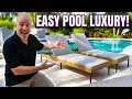 Affordable Luxury Patio Loungers Purple Leaf Aluminum Chairs Unboxing