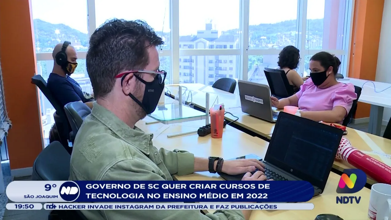 Governo de SC quer criar cursos de tecnologia no ensino médio em 2022