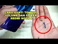 Download Lagu cara ganti tombol volume + power redmi note 8