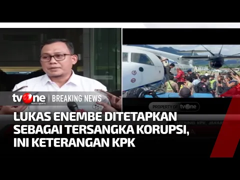 Keterangan KPK Soal Penangkapan Lukas Enembe