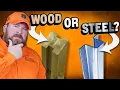 WOOD vs STEEL - Which Fence Post Should YOU Use