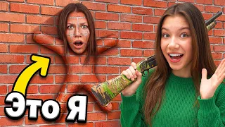 ПРЯТКИ в ПРЕДМЕТАХ * Meccha Chameleon.mp4 / Вики Шоу Плей