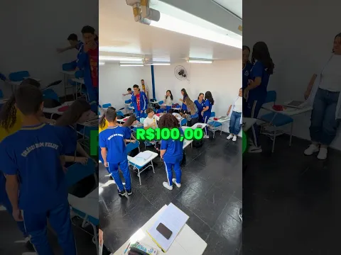 ACHE O OBJETO MISTERIOSO NA ESCOLA = ganhe 100R$ 💰
