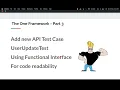 Part3 Create API test Update User Test