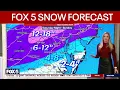 DC Snow Forecast Winter Storm Watch Cold Weather Advisory