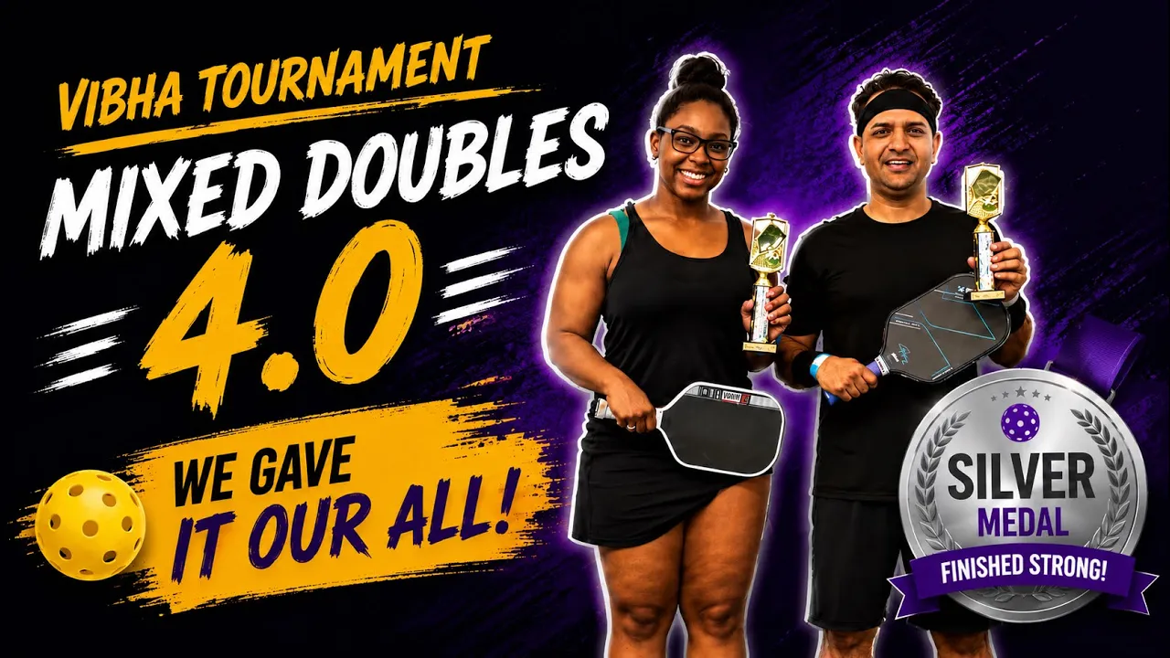 Vibha Pickleball Tournament 2026: Mixed Doubles 4.0+: Match 1