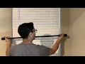 Review of 1 inch Diameter Curtain Rod 30 to 44 inch