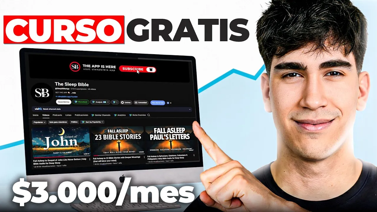Así Gano 3000$/mes subiendo videos de Religión con Inteligencia Artificial