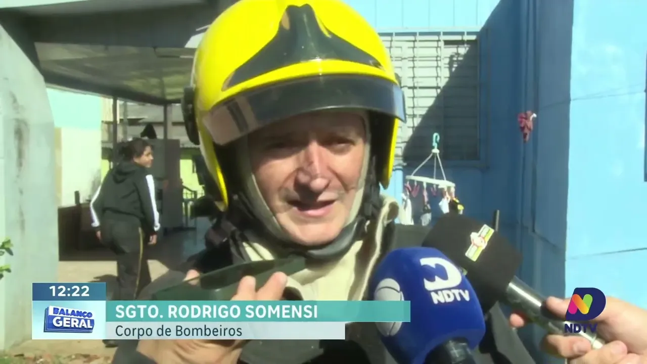 Incêndio de Grandes Proporções Atinge Bairro Efapi em Chapecó