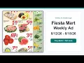 Fiesta Mart Weekly Ad 26 - 26 Best Deals