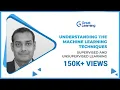 Understanding the Machine Learning Techniques Supervised and Unsupervised Learning Tutorial