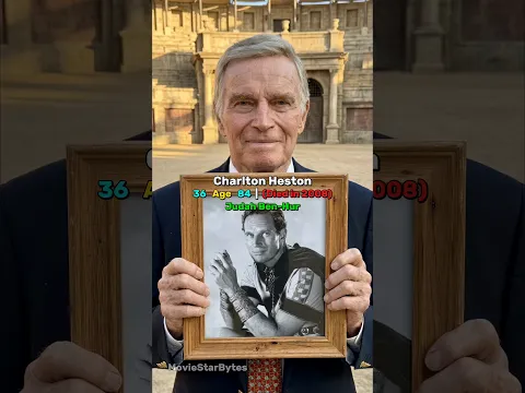 Ben-Hur (1959) Cast: Then & Now 🏛️⚔️✨