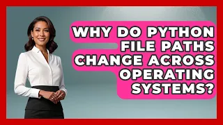 Why Do Python File Paths Change Across Operating Systems - Python Code School