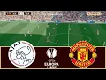 AFC Ajax Vs Manchester Utd | Europa League Showdown | PES 21 Simulation